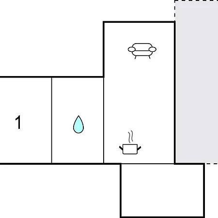 Apartment Mit 1 Schlafzimmer Apartament *